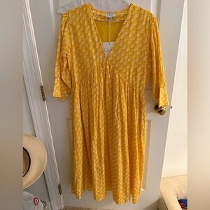 NWT Livro yellow dress